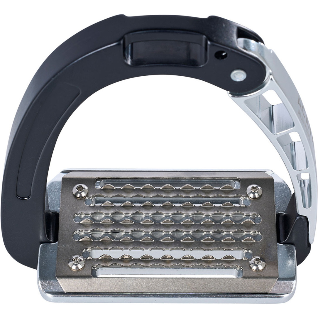2026 Acavallo Arena Aluplus Junior Stirrups AC618 - Black
